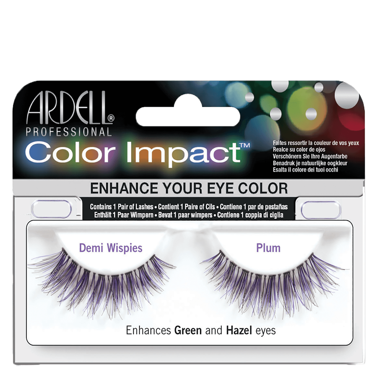 Ardell Color Impact Lashes Demi Wispies Plum