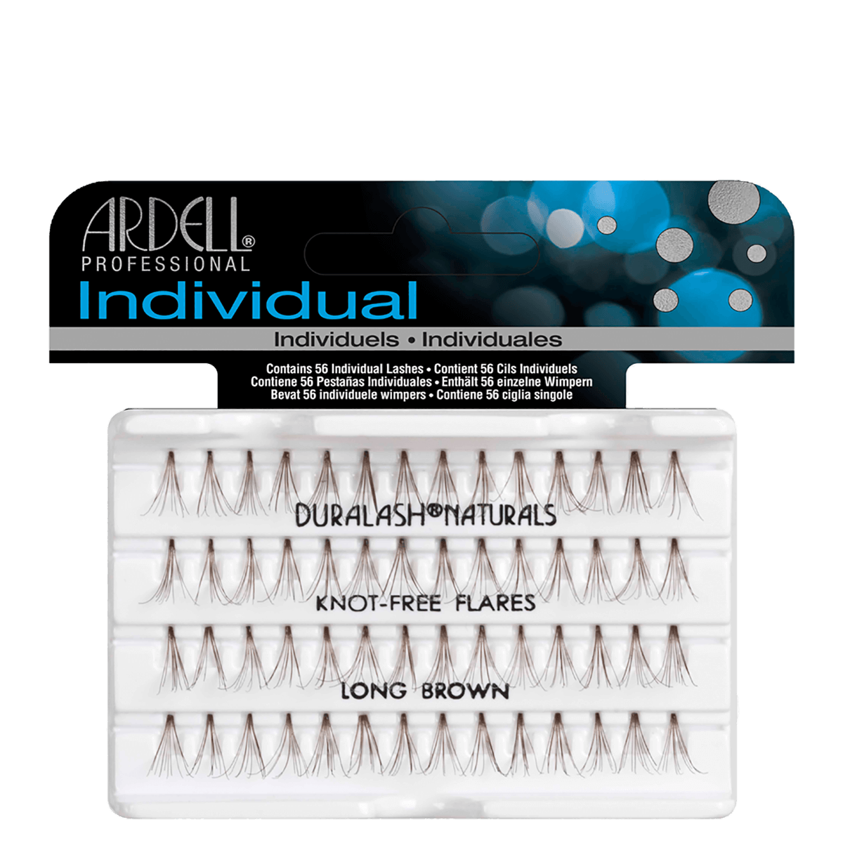 Ardell DuraLash Individuals Knot-Free Naturals Long Brown