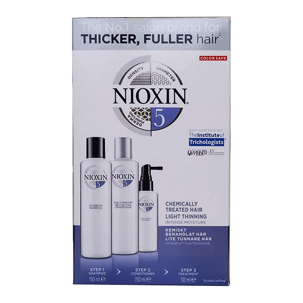 Nioxin System 5- 3 Part Kit for Chemically Treated Hair