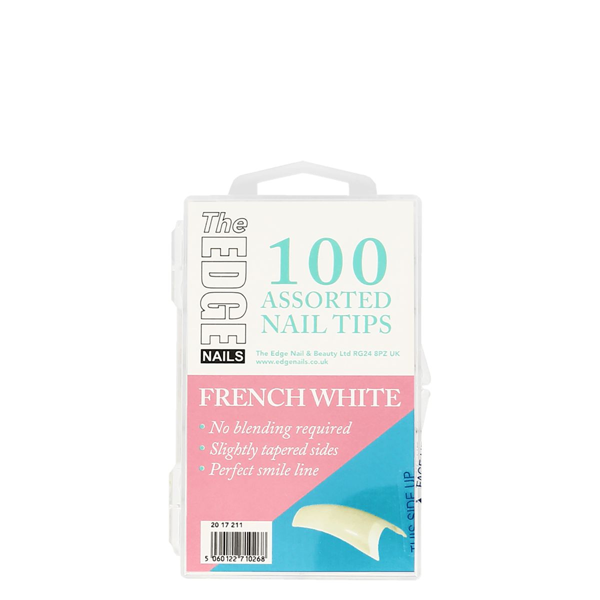The Edge Nails French White Tips x 100 Assorted