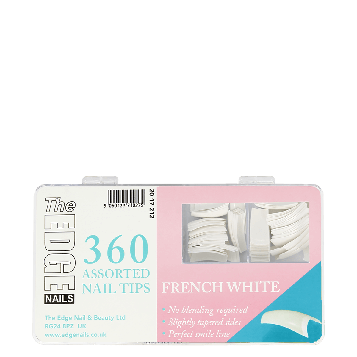 The Edge Nails French White Assorted Nail Tips (360 Pack)