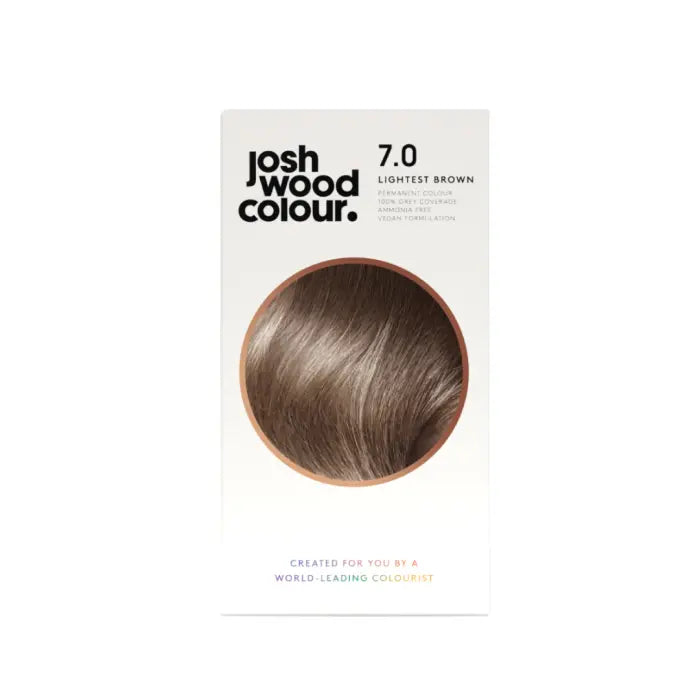 Josh Wood Colour Permanent Colour 7.0 Lightest Brown 145ml