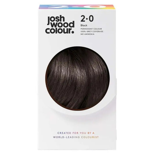 Josh Wood Colour Permanent Colour 2.0 - Black 145ml