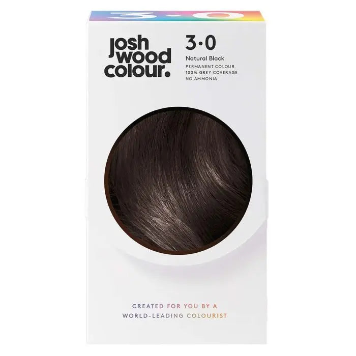 Josh Wood Colour Permanent Colour 3.0 Natural Black 145ml