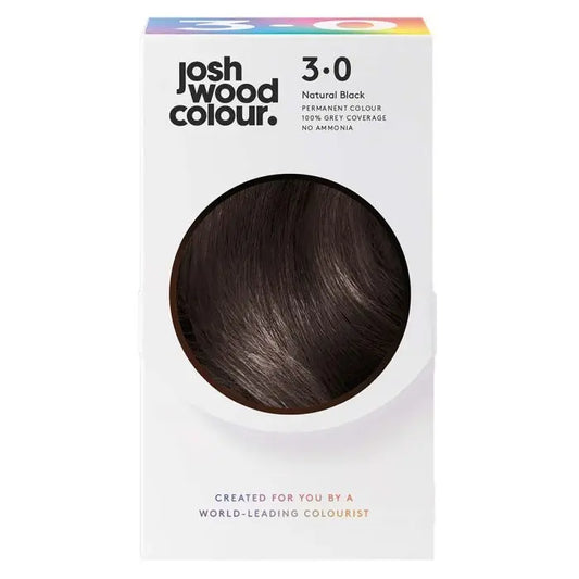 Josh Wood Colour Permanent Colour 3.0 Natural Black 145ml
