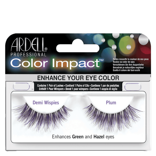 Ardell Color Impact Lashes Demi Wispies Plum