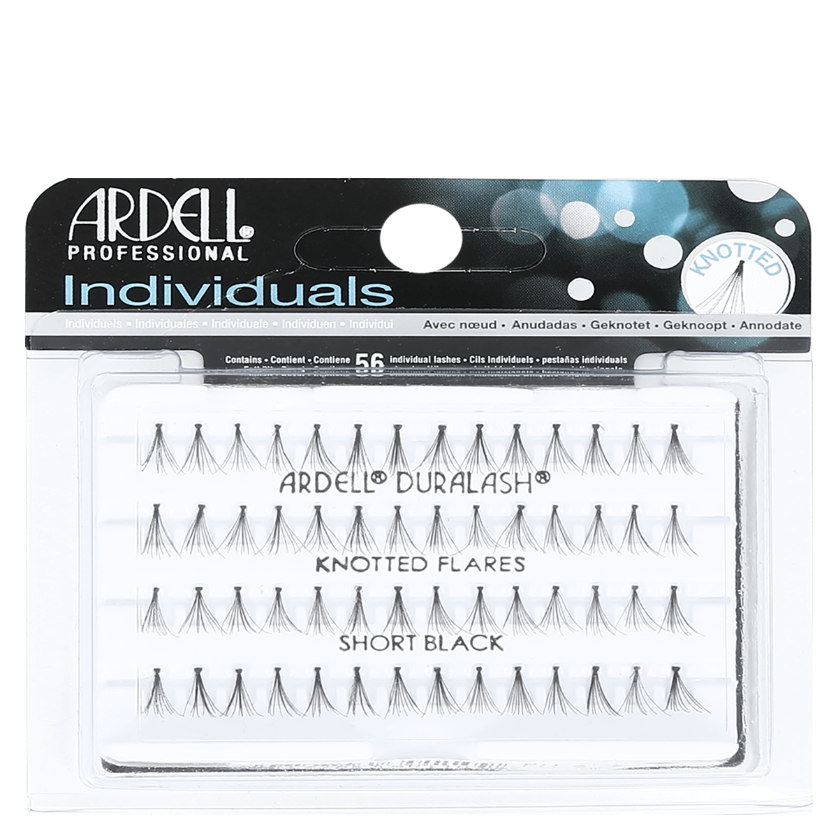 Ardell DuraLash Individuals Knotted Flares Short Black
