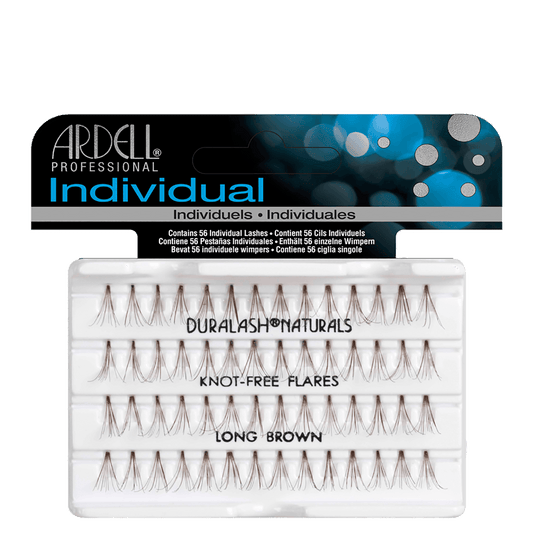 Ardell DuraLash Individuals Knot-Free Naturals Long Brown