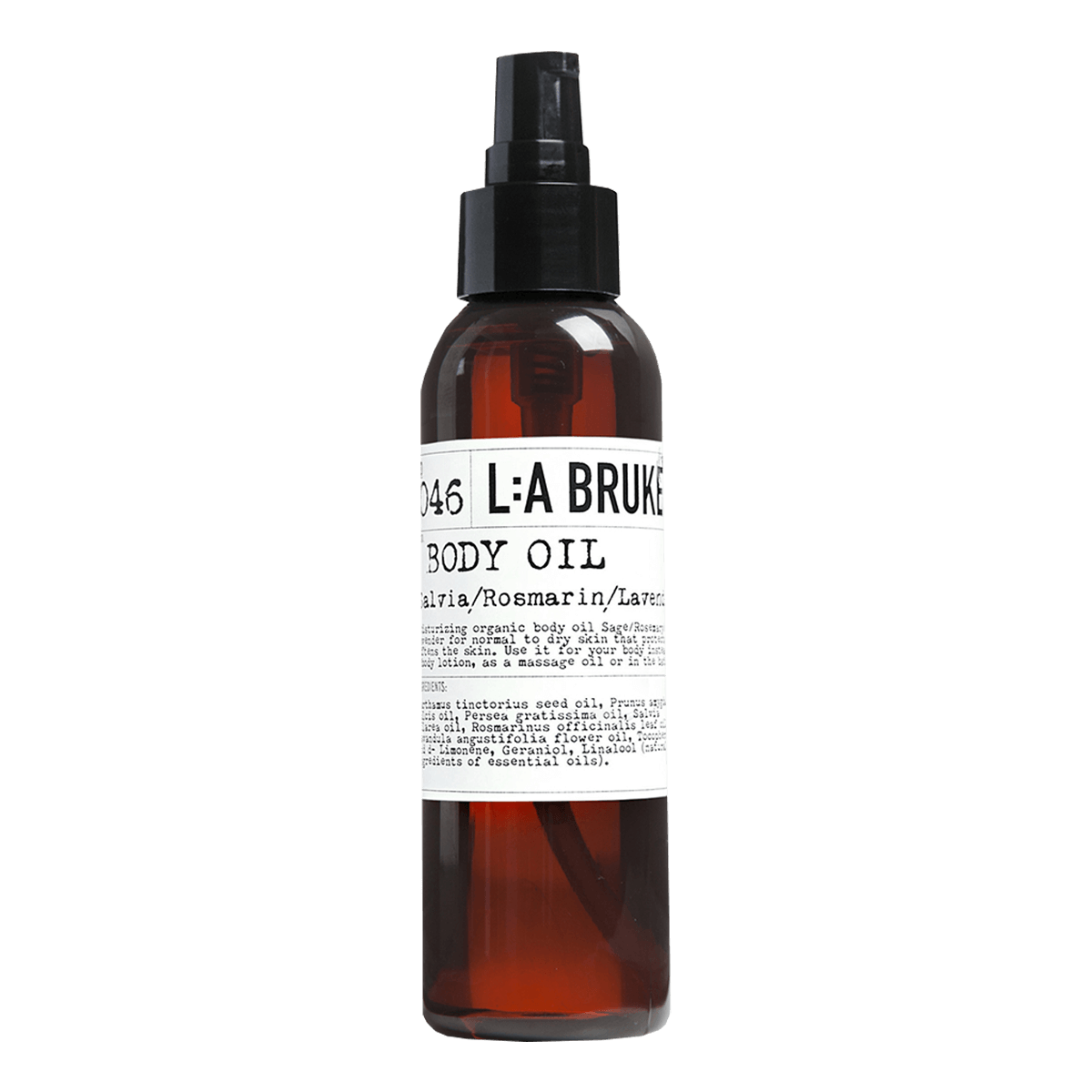 L:A BRUKET Sage, Rosemary & Lavender Body Oil 120ml