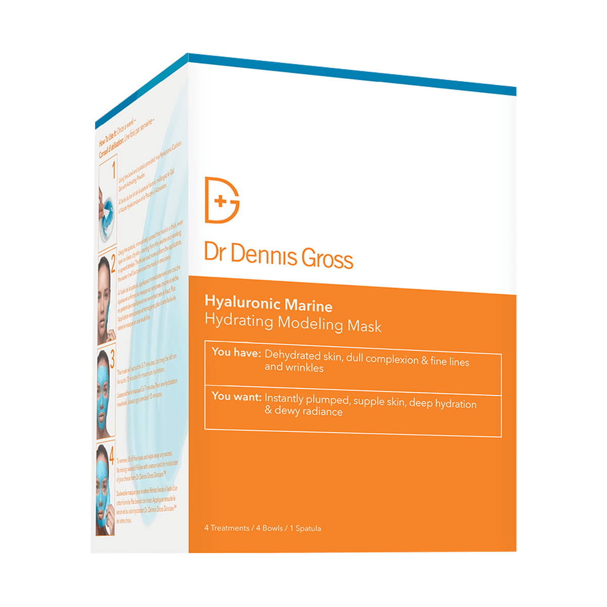 Dr Dennis Gross Hyaluronic Marine Mask- 4 Treatments