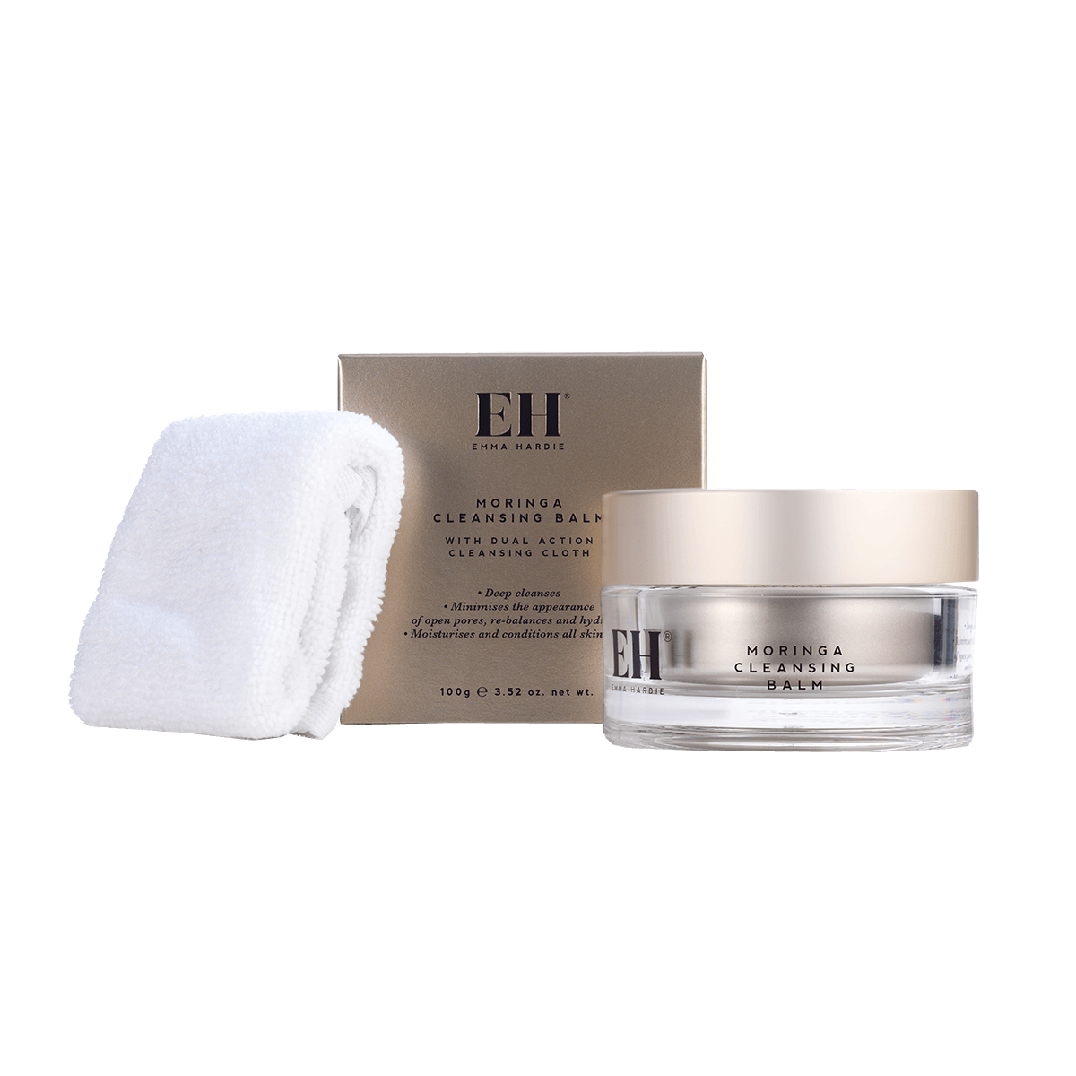 Emma Hardie Moringa Cleansing Balm With Cloth 100g