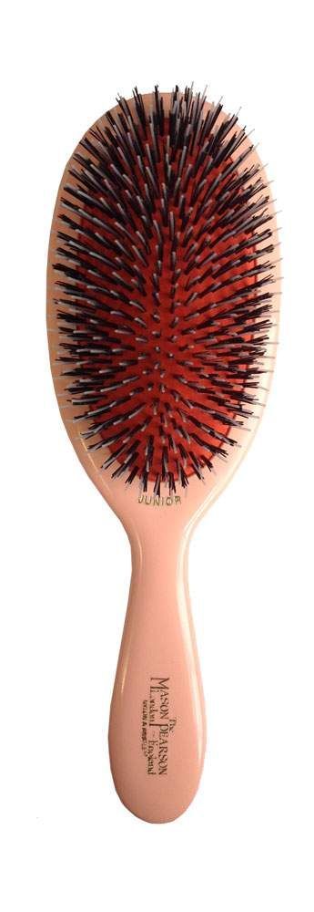 Mason Pearson BN2 Medium Bristle and Nylon Junior Brush Pink