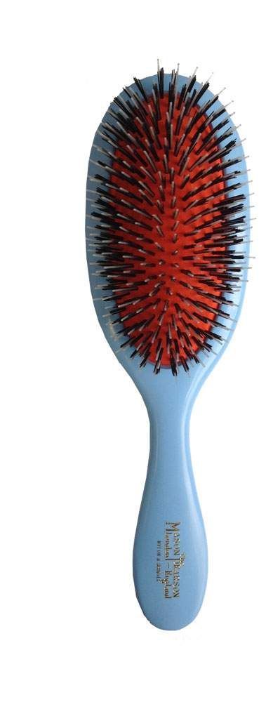 Mason Pearson BN3 Handy Bristle and Nylon Brush Blue