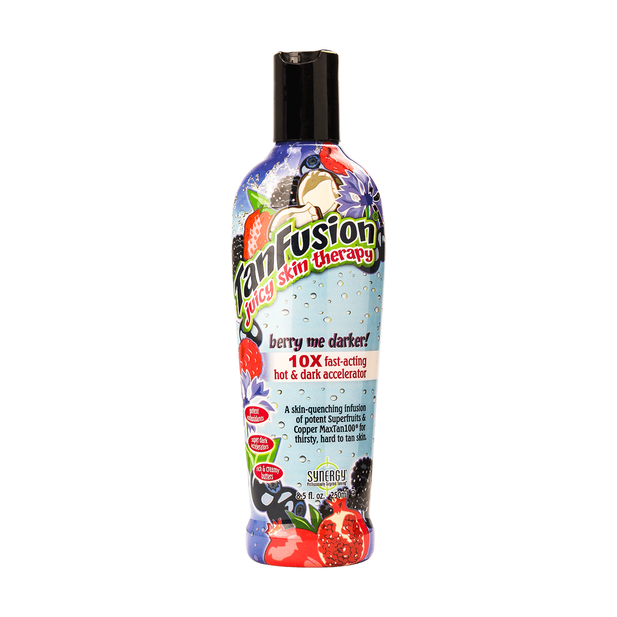 Tan Fusion Juicy Skin Therapy Berry Me Darker Tingle 250ml