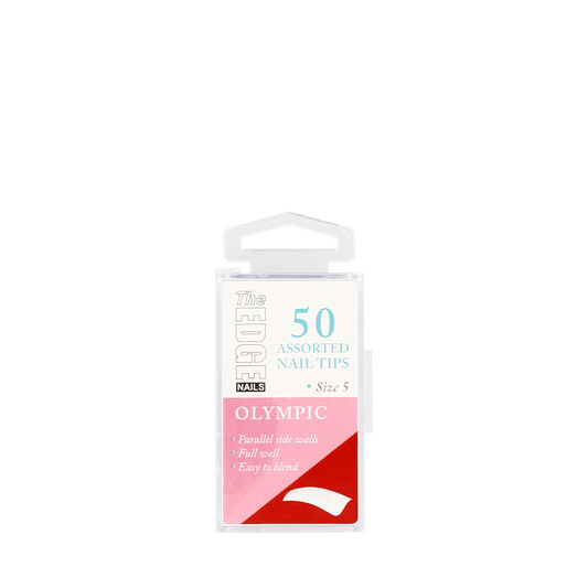 The Edge Olympic Tips Size 5 50 Nail Tips