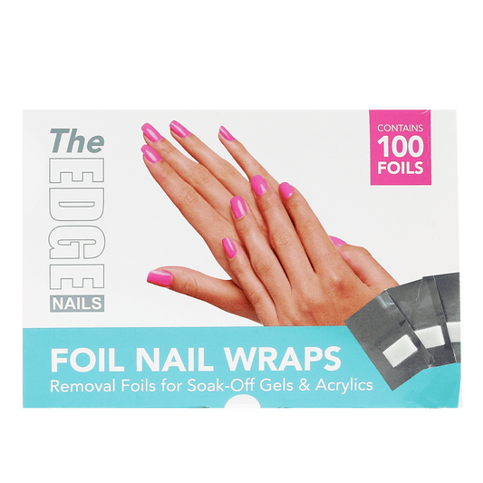 The Edge Nails Foil Nail Wraps (100 Foils)