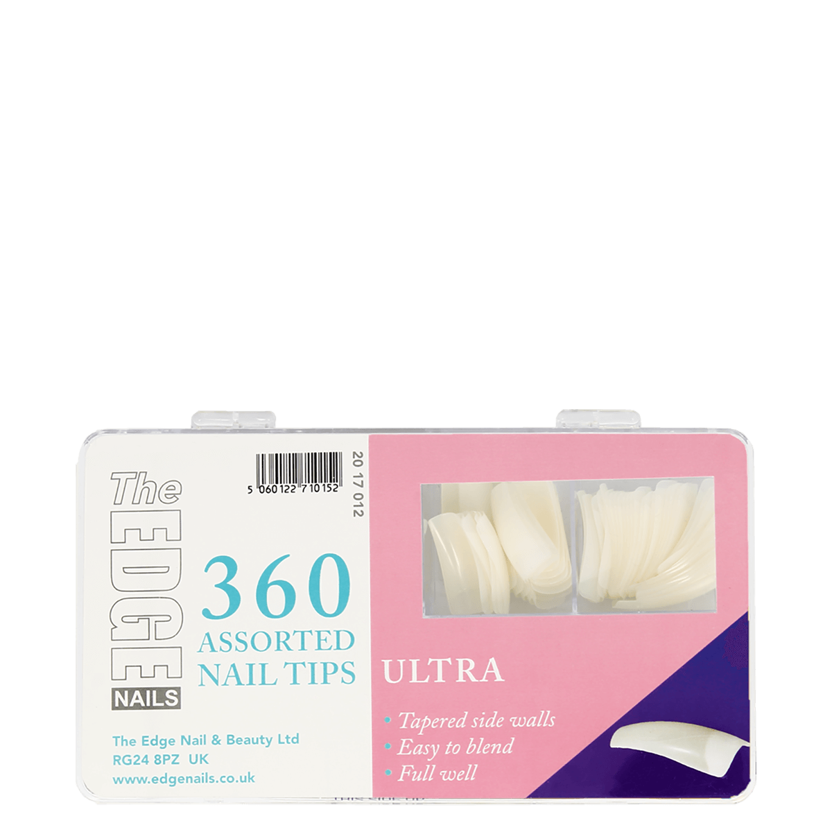 The Edge Nails Ultra Assorted Nail Tips (360 Pack)