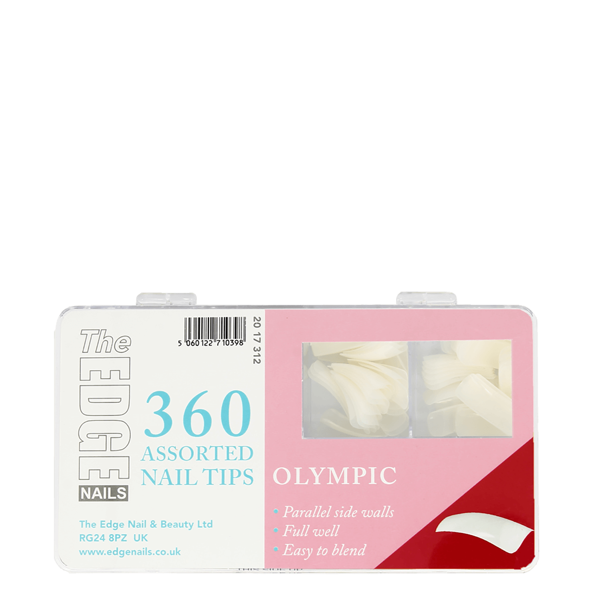 The Edge Nails Olympic Assorted Nail Tips (360 Pack)