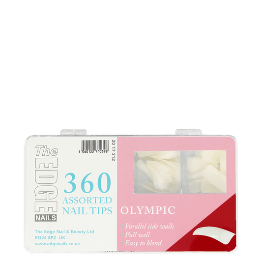 The Edge Nails Olympic Assorted Nail Tips (360 Pack)
