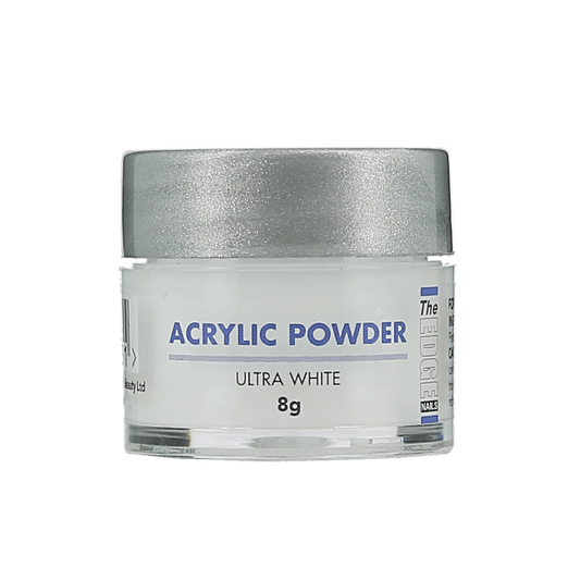 The Edge Nails Acrylic Powder Ultra White 8g