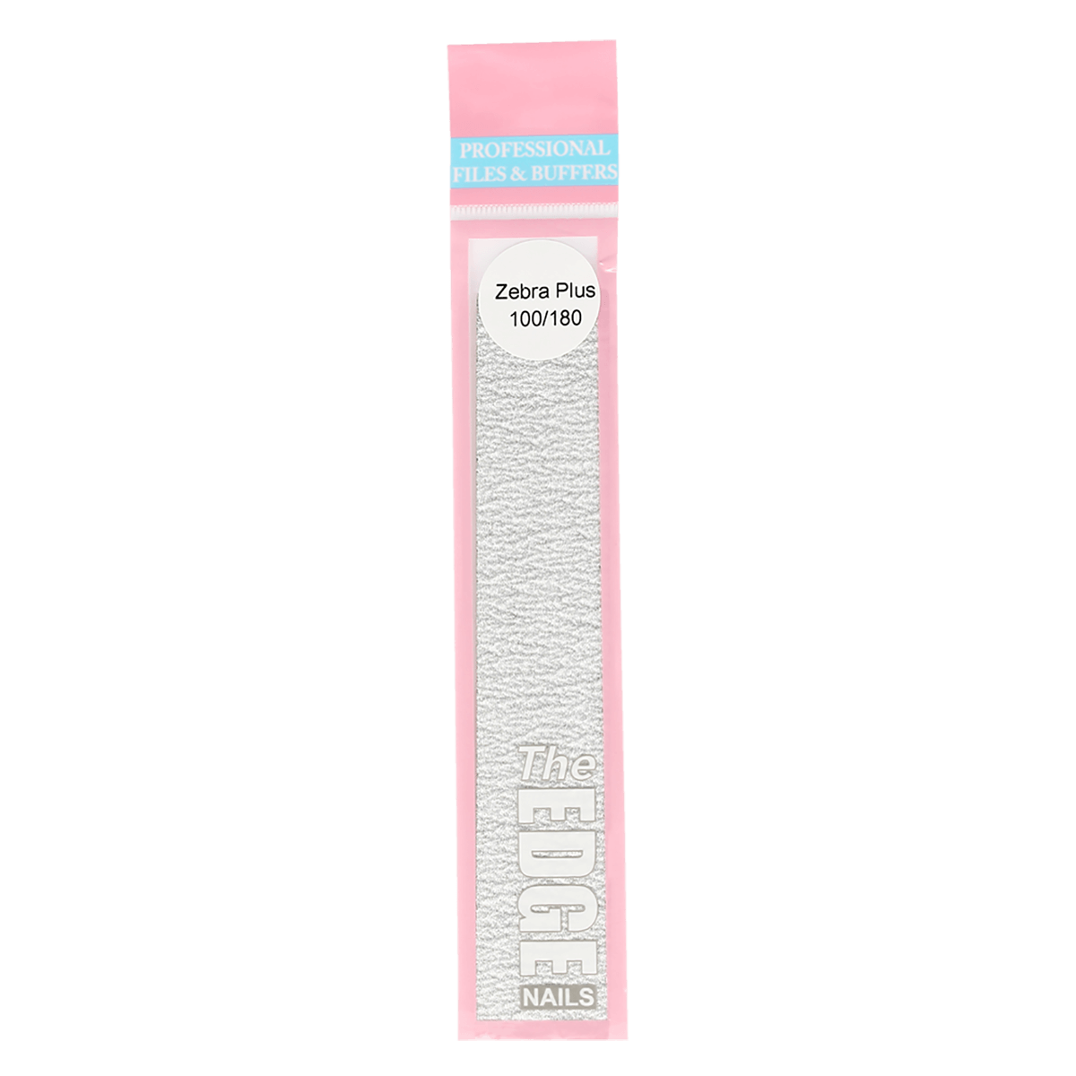 The Edge Nails Zebra Plus File 100/180