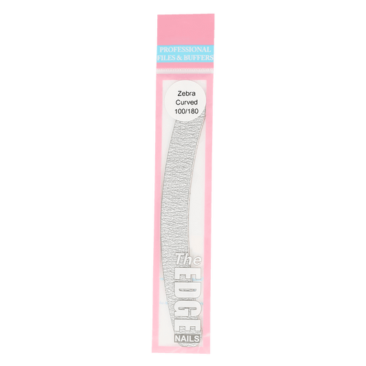 The Edge Nails Zebra Curved File 100/180