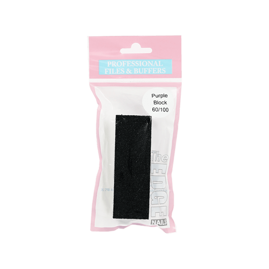 The Edge Nails Purple Sanding Block 60/100