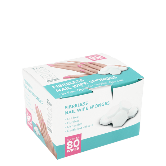 The Edge Nails Fibreless Nail Wipe Sponges x80